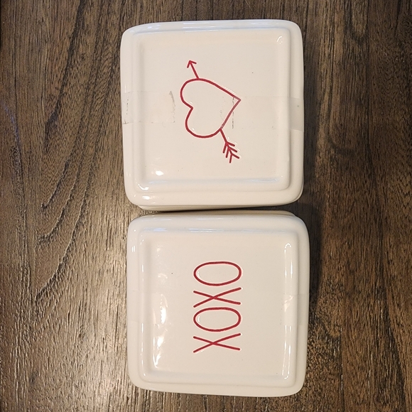 Ceramic Heart and XOXO Trinket Boxes - Picture 3 of 3